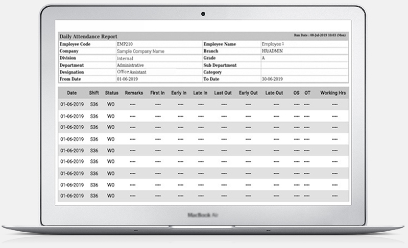 ATMS (Attendance Management System)